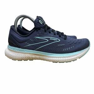 Brooks Glycerine 19 Womens Sz 8.5 Shoe Blue Mesh Running Walking Sneaker